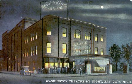 Washington Theatre - Old Post Card